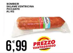 Vantaggio Cash&Carry Bombieri salame ventricina piccante offerta
