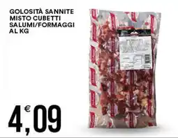 Vantaggio Cash&Carry Golosità sannite misto cubetti salumi/formaggi offerta