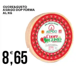 Vantaggio Cash&Carry Cuore&gusto asiago dop forma offerta