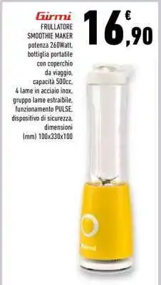Conad Superstore Girmi Frullatore Smoothie Maker offerta