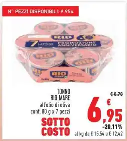 Conad TONNO RIO MARE offerta