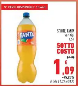 Conad SPRITE/FANTA offerta