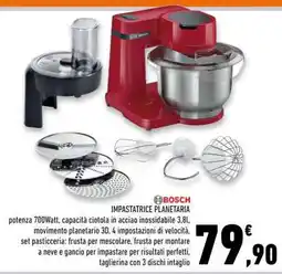 Conad Superstore BOSCH Impastatrice Planetaria offerta