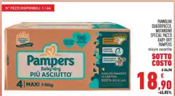 Conad Pampers Baby-dry Più Asciutto offerta