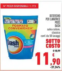Conad DASH PODS offerta