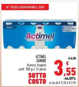 Conad ACTIMEL DANONE offerta