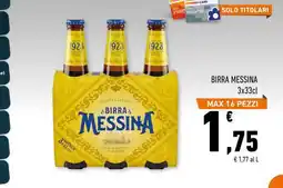 Conad Superstore Birra MESSINA offerta