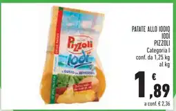 Conad PATATE ALLO IODIO IODI PIZZOLI offerta