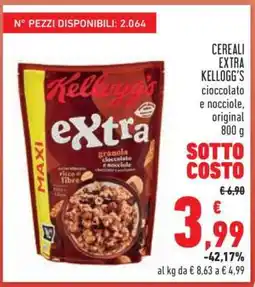 Conad Kellogg's Extra Cereali offerta