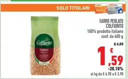 Conad FARRO PERLATO COLFIORITO offerta