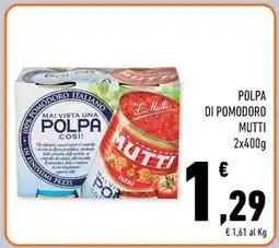 Conad Superstore POLPA DI POMODORO MUTTI offerta