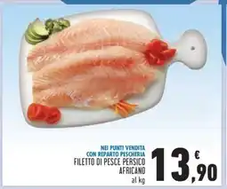 Conad Filetto di Pesce Persico Africano offerta