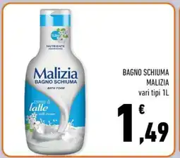 Conad Superstore BAGNO SCHIUMA MALIZIA offerta