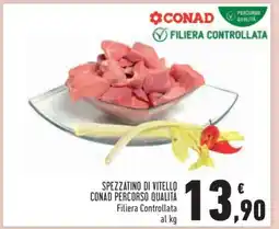 Conad Spezzatino di Vitello Conad Percorso Qualità offerta