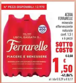 Conad Ferrarelle offerta