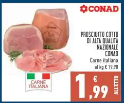 Conad Prosciutto Cotto di Alta Qualità Nazionale Conad offerta
