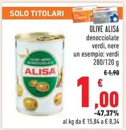 Conad OLIVE ALISA offerta