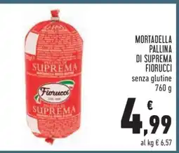 Conad MORTADELLA PALLINA DI SUPREMA FIORUCCI offerta