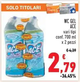 Conad WC GEL ACE offerta