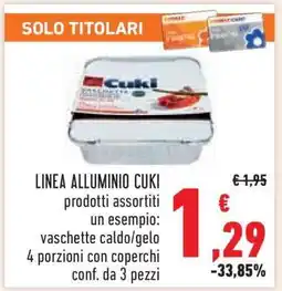 Conad LINEA ALLUMINIO CUKI offerta