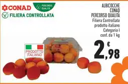 Conad ALBICOCCHE CONAD PERCORSO QUALITÀ offerta