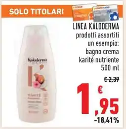 Conad LINEA KALODERMA offerta