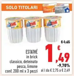 Conad ESTATHÉ offerta
