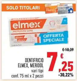 Conad DENTIFRICIO ELMEX, MERIDOL offerta