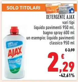 Conad DETERGENTE AJAX offerta