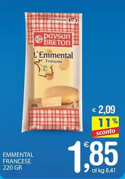 Qui Discount Emmental francese offerta