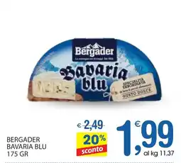 Qui Discount Bergader bavaria blu offerta