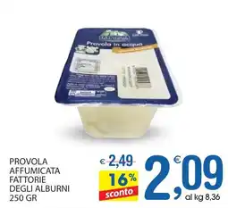 Qui Discount Provola affumicata fattorie degli alburni offerta