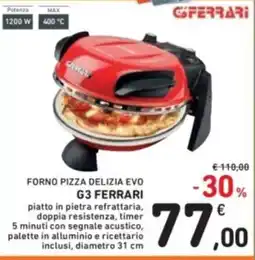 Spazio Conad Forno pizza delizia evo g3 ferrari offerta