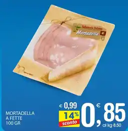 Qui Discount Mortadella a fette offerta