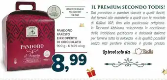 Pandoro Farcito E Ricoperto Di Cioccolato 900g