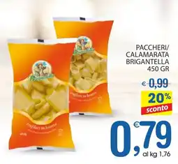 Qui Discount Paccheri/ calamarata brigantella offerta