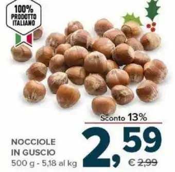 Todis Nocciole in Guscio 500g offerta