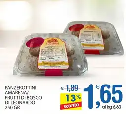 Qui Discount Panzerottini amarena/ frutti di bosco di leonardo offerta