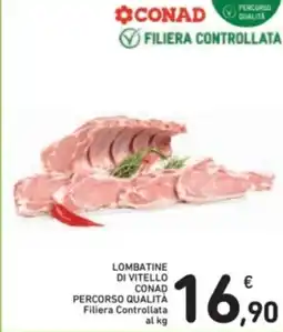 Spazio Conad Lombatine di vitello conad percorso qualità filiera controllata offerta