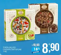 Qui Discount Torta gelato cassata/tartufone offerta
