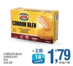 Qui Discount Cordon bleu surgelati AIA offerta