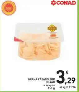 Spazio Conad Grana padano dop conad a scaglie offerta