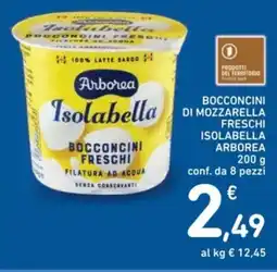 Spazio Conad Bocconcini di mozzarella freschi isolabella arborea offerta