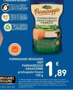 Spazio Conad Parmigiano reggiano dop parmareggio granterre grattugiato fresco offerta