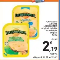 Spazio Conad Formaggio a fette leerdammer original, lightlife un esempio: original offerta