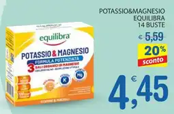 Qui Discount Potassio&magnesio equilibra 14 buste offerta