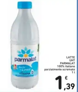 Spazio Conad Latte uht parmalat 100% italiano parzialmente scremato offerta