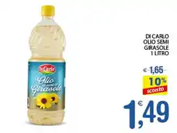 Qui Discount Di carlo olio semi girasole offerta