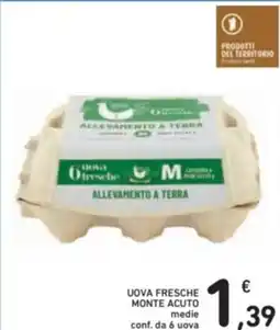 Spazio Conad Uova fresche monte acuto medie offerta