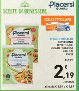 Spazio Conad Contorno di verdure conad piacersi vari tipi offerta